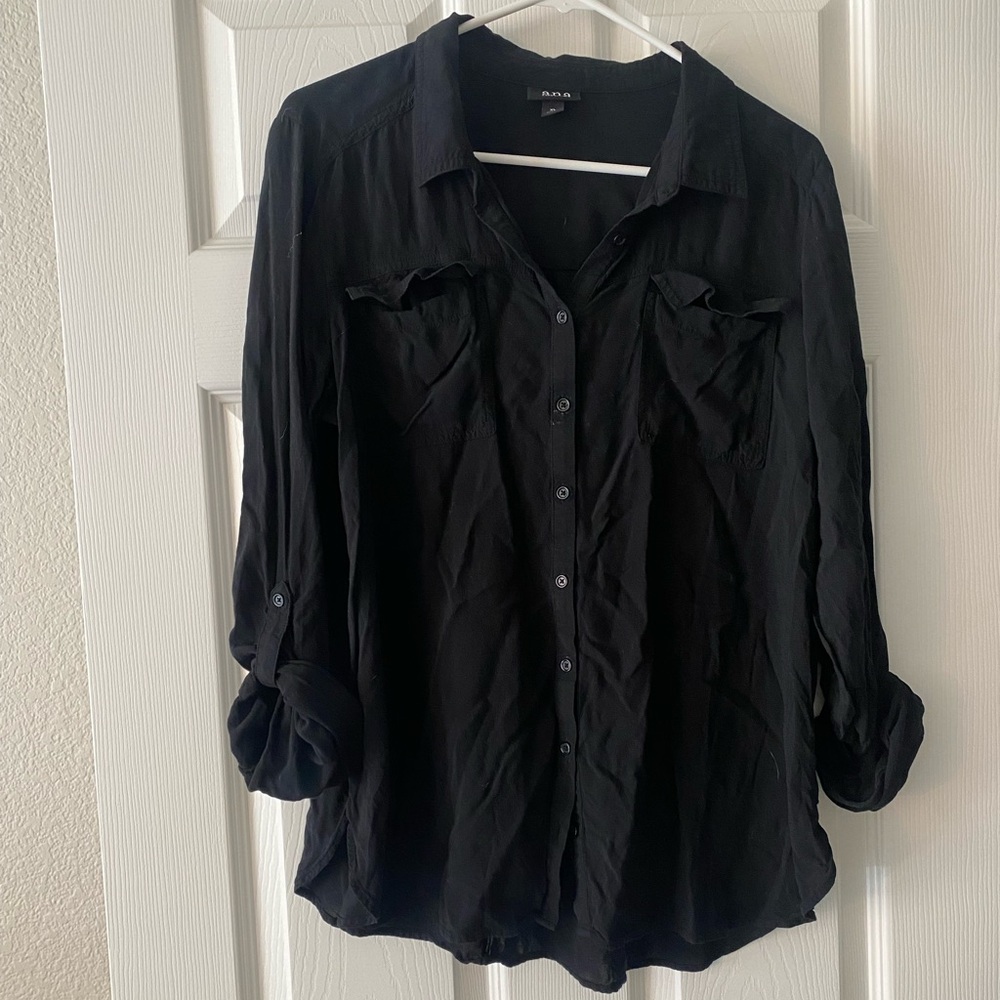 Back soft button up